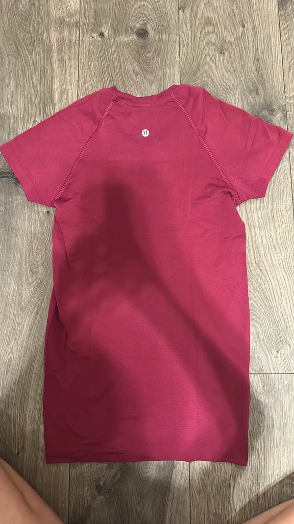 Maroon Lululemon Swiftly Tech - Image 2