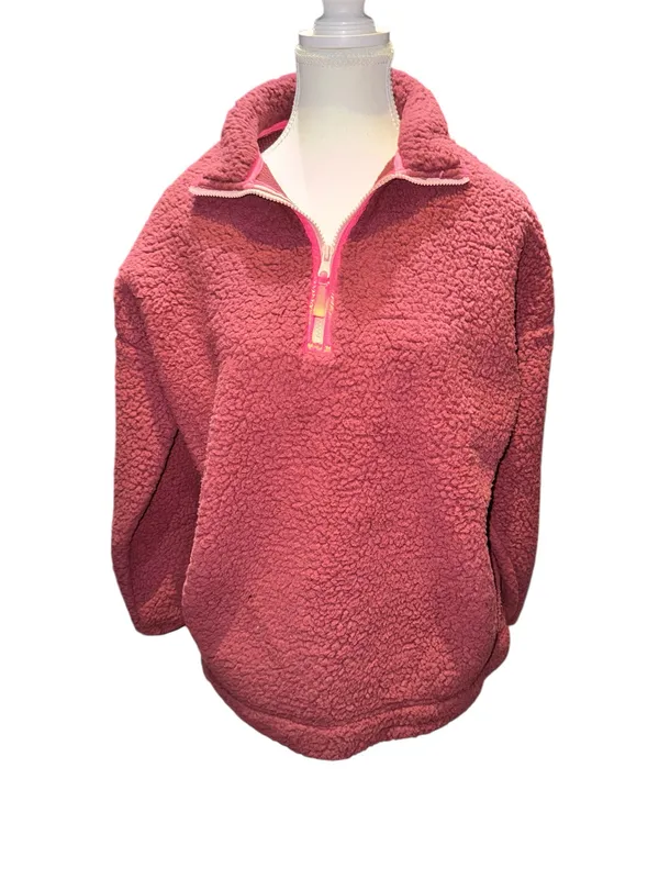 Aerie Dream Sherpa Quarter-Zip - Image 2