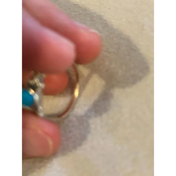 Ring 925 sterling silver ring size 8.25 lot d47 - Image 4