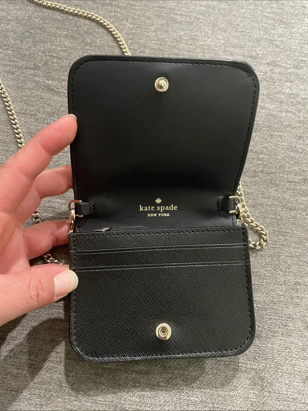 Kate Spade Staci Card Case Wallet On A Chain - Image 9
