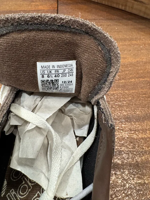Brown Adidas Sneakers - Image 5