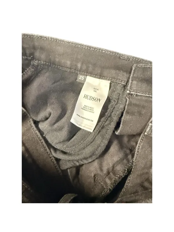 Hudson Women's Blue Jeans Size 25 Mid-Rise Bootcut Stretch Dark Wash Denim Pants - Image 8