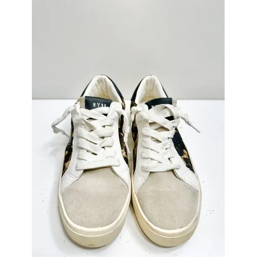 Steve Madden Fashion Sneakers Leopard Print‎ Star Suede Multi Color Size 5 - Image 4