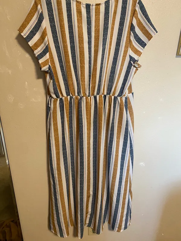Striped Dress Multiple Size L - Image 2