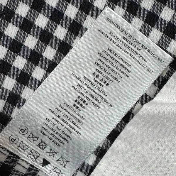 Michael Kors Gingham Pants Mid Rise Size 6 - Image 6