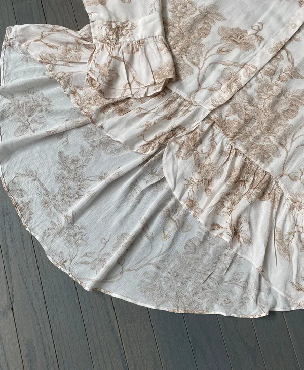 Lauren Conrad Women’s Ruffle High Low Blouse - Image 8