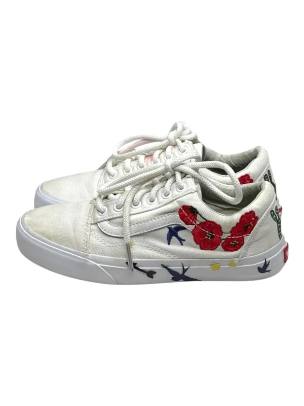 Vans® ✌︎ Old Skool Limited Edition Desert Embellished Sneaker ✌︎︎ White ✌︎︎ 7M - Image 6
