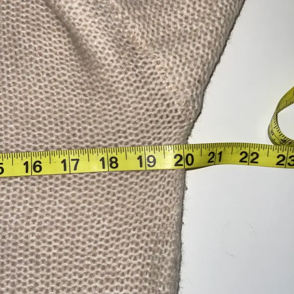 Aerie Cream Soft Chunky Knit Oversized Pullover Sweater - Image 7