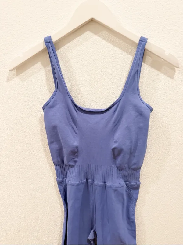 NEW Free People Good Karma Jumpsuit Blue Size XS/S - Image 3