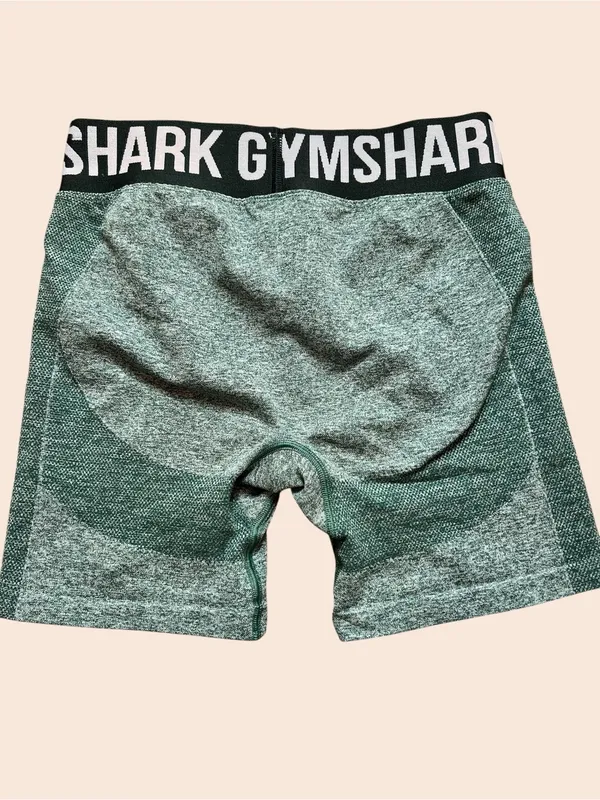 Gymshark Flex Shorts in Dark Green Marl - Image 3