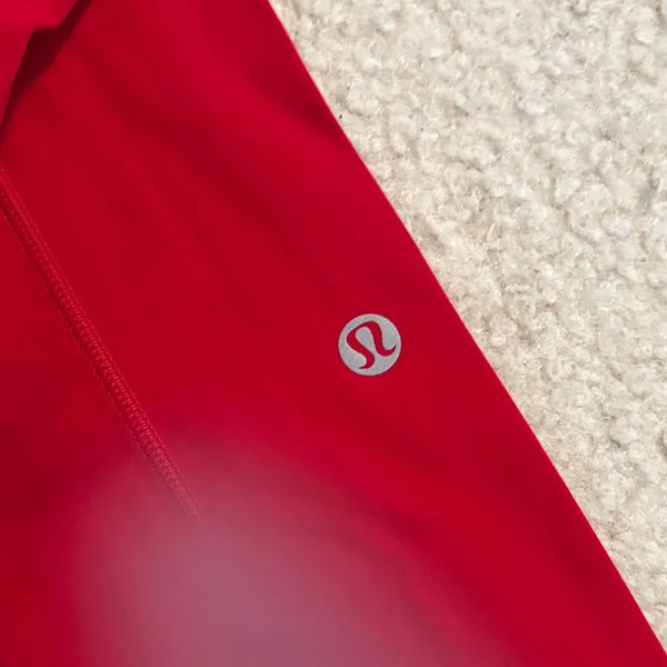 Lululemon Vibrant Red Leggings - Image 3