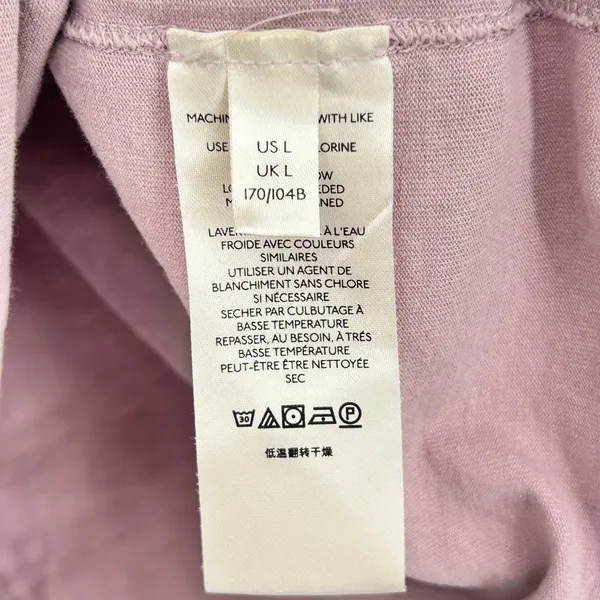 Free People Shirt Womens L Casual Oversized Sleeveless Distressed Tee Pink Large - Image 4