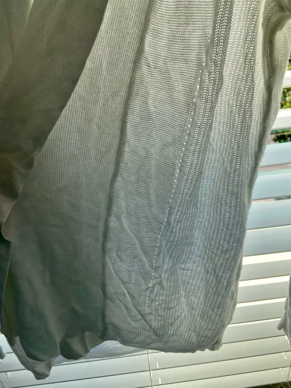 White drape sweater Size XS - Image 2