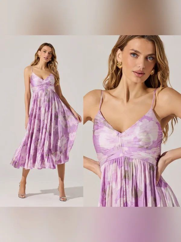 ASTR the Label Maeve Midi Dress - Image 8