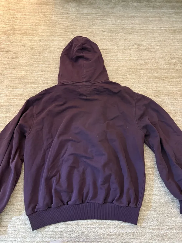 Aerie Jet Setter Hoodie Plum - Image 3