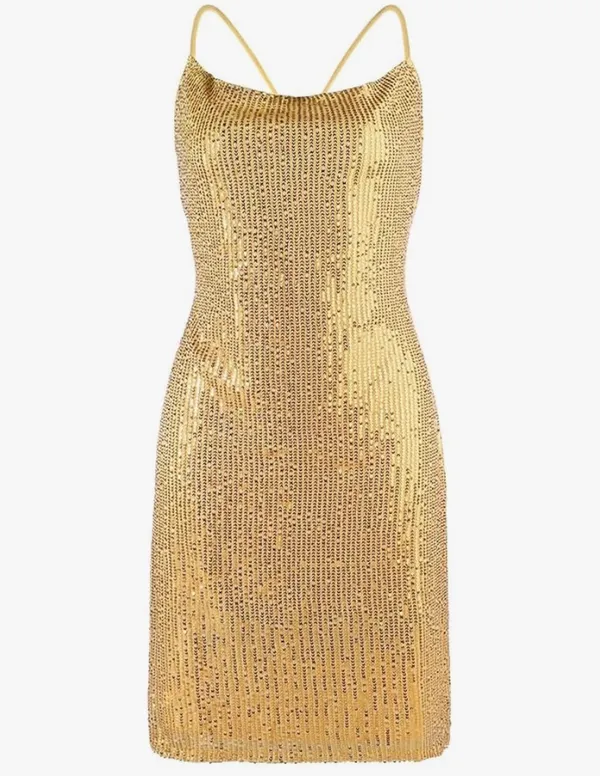 Gold sparkle dresses - Image 2