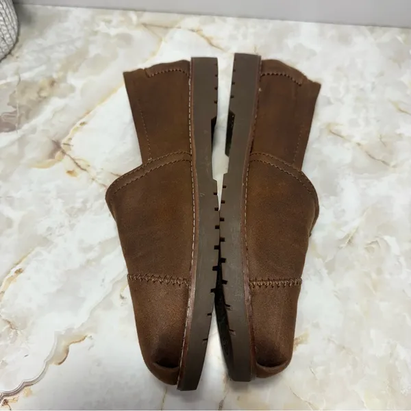 Bobs By Skechers Women’s Brown Memory Foam‎ Textile Slip On Size 9 - Image 6