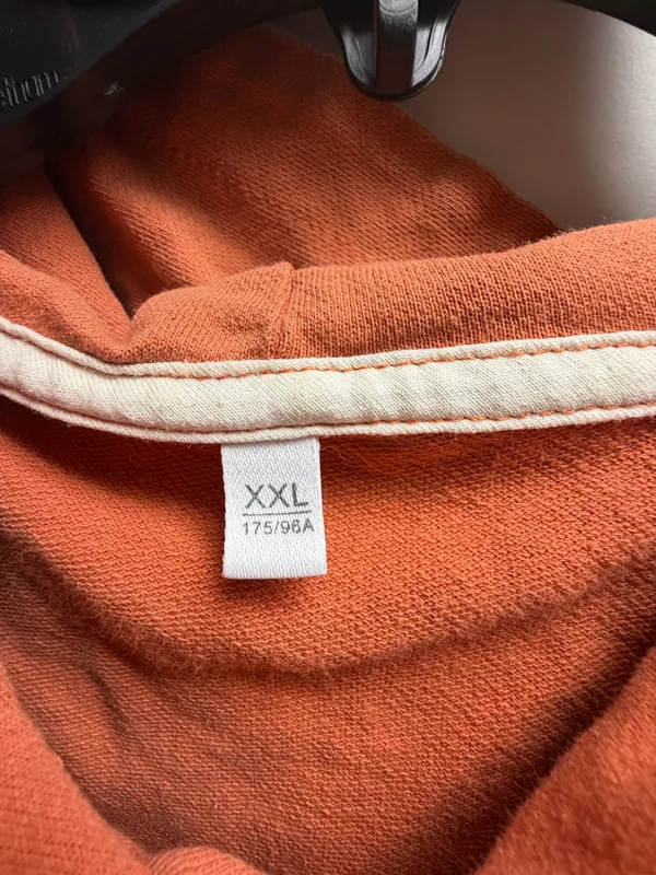 Hoodie Orange Size XXL - Image 3