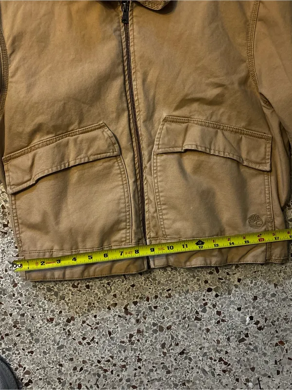 Timberland Women's Strafford Washed Canvas Jacket 2.0 small Tan - Image 12