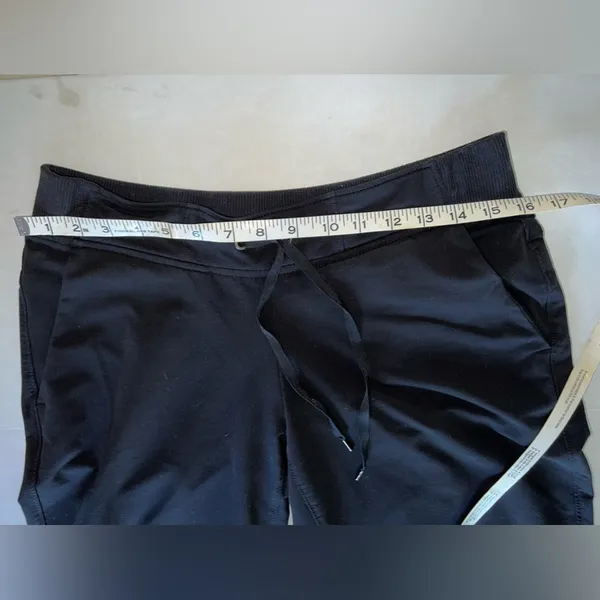 Athleta Women’s Black Joggers Pull On Pants Size 8 - Image 7