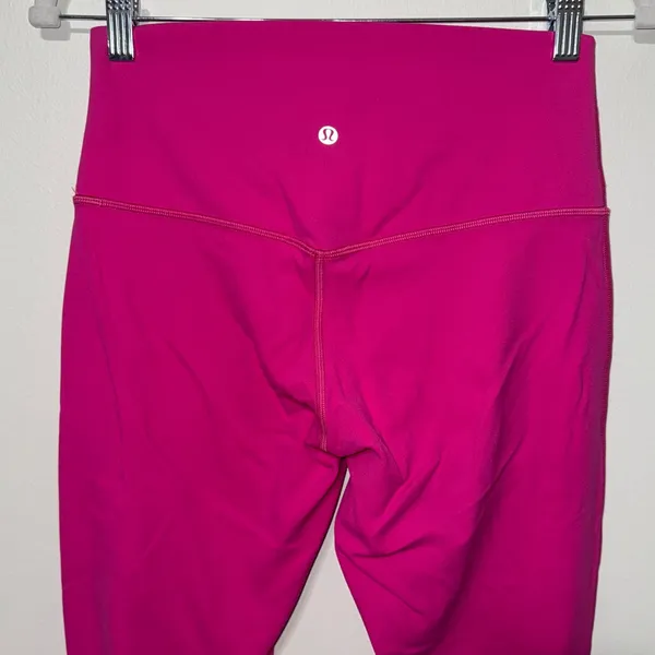 NEW Lululemon Align High-Rise Pant 28" Pink Size 8 LW5CTIS Nulu Double Lined - Image 7