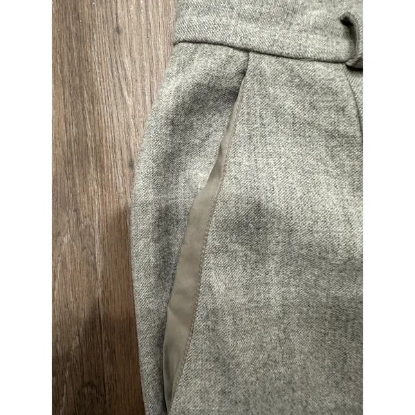 Neiman Marcus‎ Pants Women's 6 Beige Straight Leg Made In The USA - Image 5