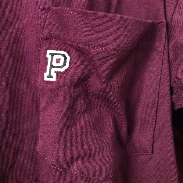 VS Pink | burgundy long sleeve - Image 2