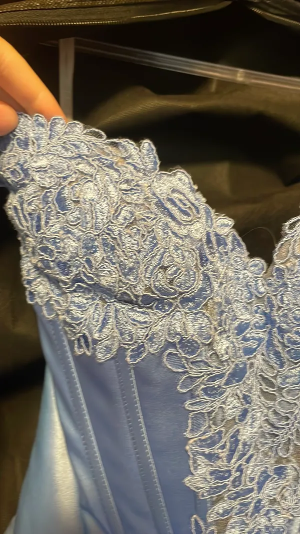 Sherri Hill Prom Dress Blue - Image 7