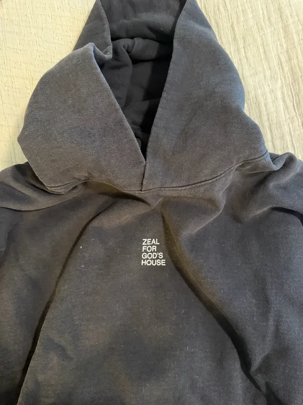 Christian graphic oversized sweatshirt Black Size XL - Image 4