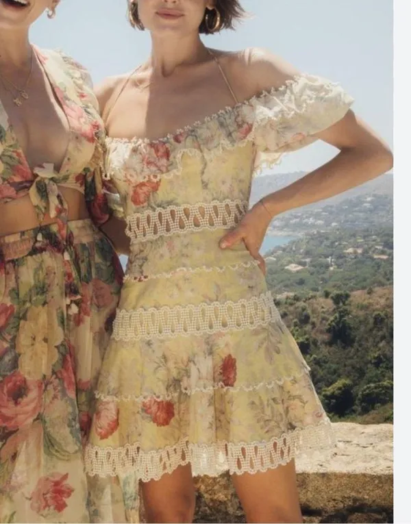 Zimmermann NWOT Melody off shoulder dress - Image 5