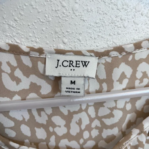 J. Crew Leopard Print Tank Top Blouse - Image 2