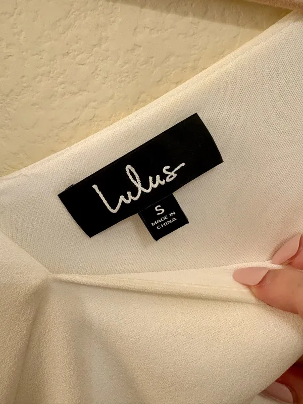 Lulu’s White Skater Dress - S - Image 4
