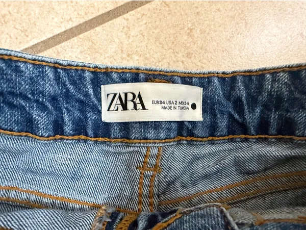 Zara denim skort  - Image 3