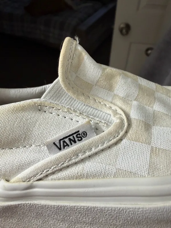 Checkered Vans Slip-On - Image 4