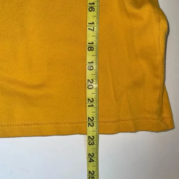 Harley Davidson Tee 2005 Texas Graphic 100% Cotton Mustard Yellow - Image 9