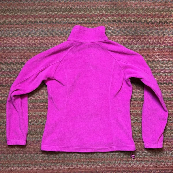 Columbia Pink Fleece Zip Up Cozy Jacket - Image 5