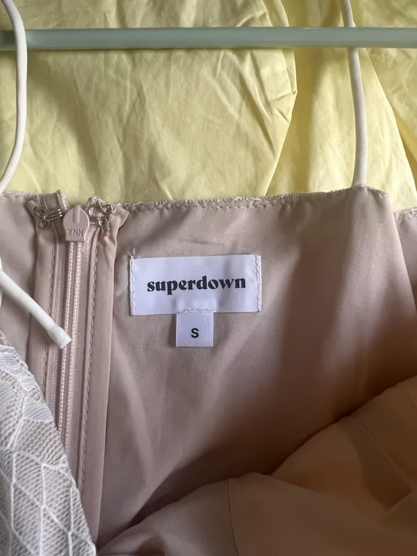 superdown Lottie Lace Bustier Dress - Image 5