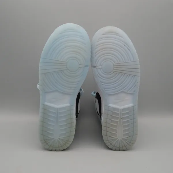 Jordan 1 Mid SE GS Ice Blue Black White DV1337-104 5.5Y Women 7 Sneaker - Image 7