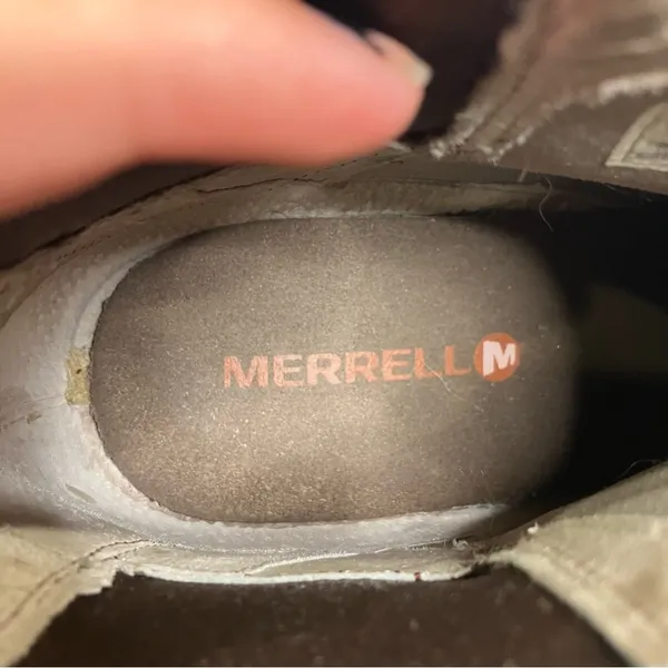 Merrell wedgetarian cinnamon smooth leather ankle boots women’s size 7‎ casual - Image 8