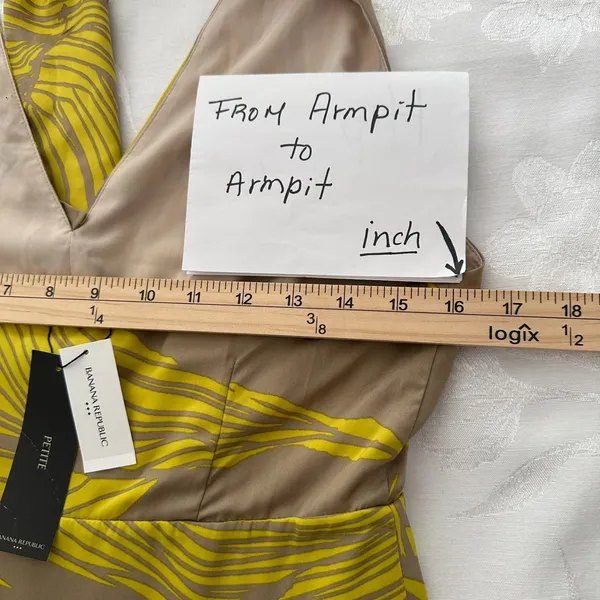 Banana Republic Size-8/Petite Maxi Dress‎ Tie Back Halter Botanica Printed $150 - Image 6