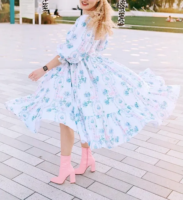 Selkie La Belle Etoile French Puff Dress - Image 2