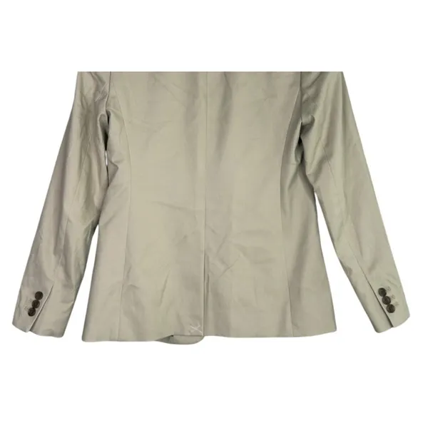 J. Crew Willa Long Sleeve Single Button Stretch Suit Coat Jacket Blazer 2 Beige - Image 6