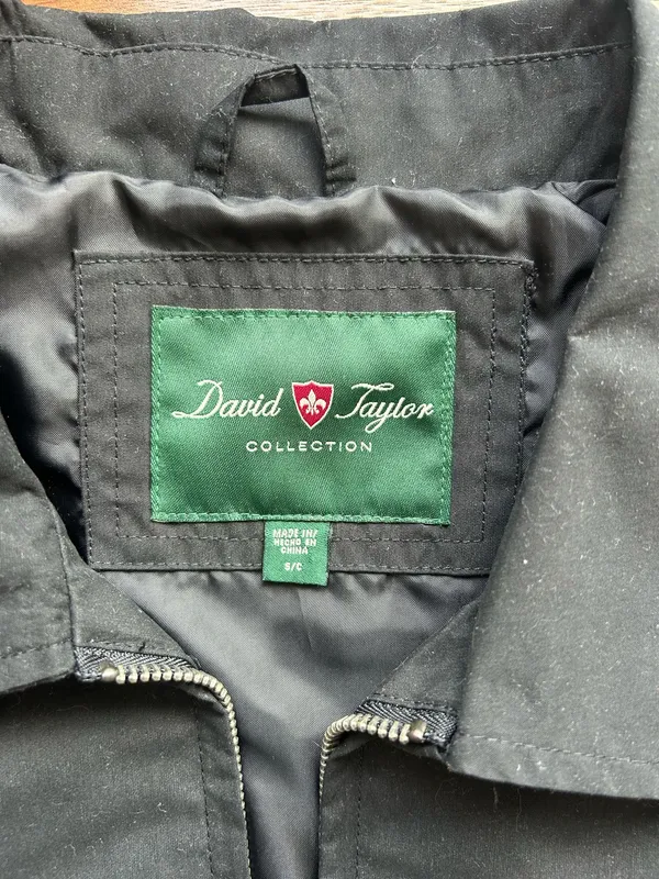 David Taylor Collection unisex bomber jacket Black - Image 3