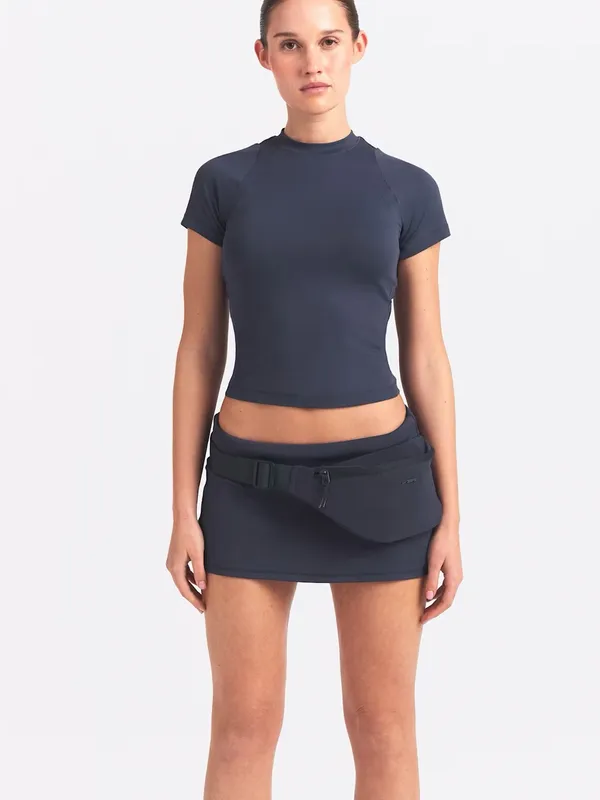 NWT Nike Skims Airy Baby tee size xl in deep royal - Image 4