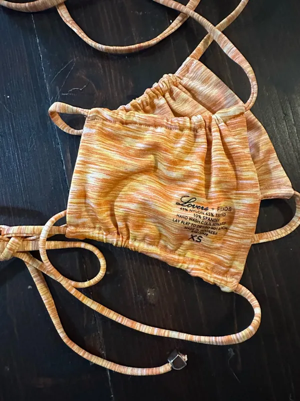 Lover’s and Friends Treasure bikini top orange - Image 3