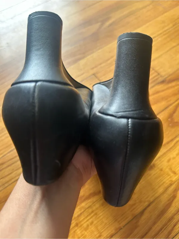 Franco Sarto Frankie Pointed Toe Wedge Pump Leather Dress Shoes Women’s Size 9M - Image 8