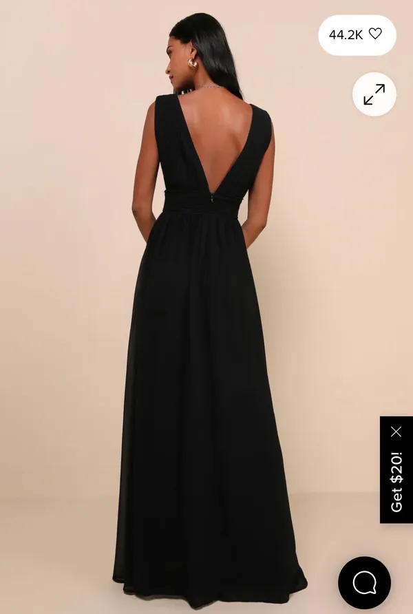 Lulu’s black dress - Image 2