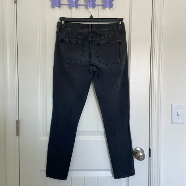 EUC | GAP women’s true‎ skinny black denim jeans — size 28 - Image 5