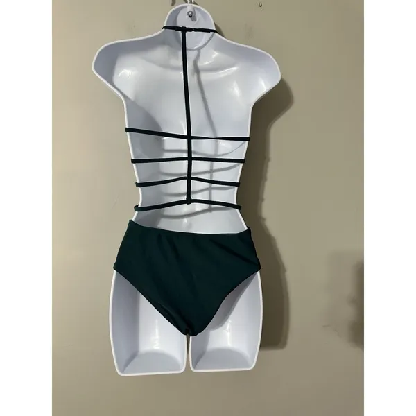 Chromat Amelia One Piece Swimsuit Deep Green NWOT Size‎ XS - Image 6