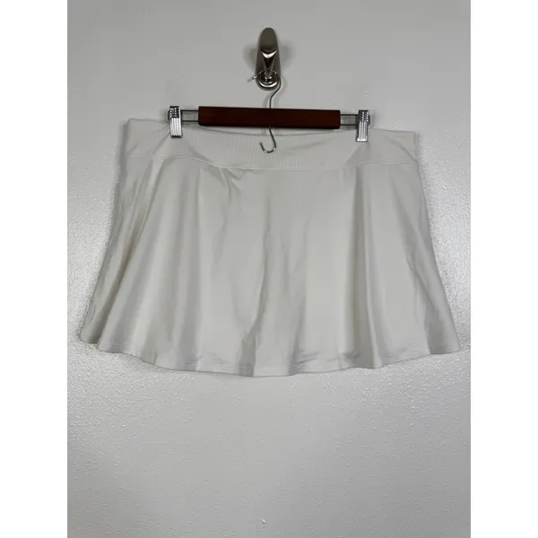 Nike Court Victory Tennis Skirt Womens XXL White Dri-FIT Skort DH9552-100 NWT - Image 2